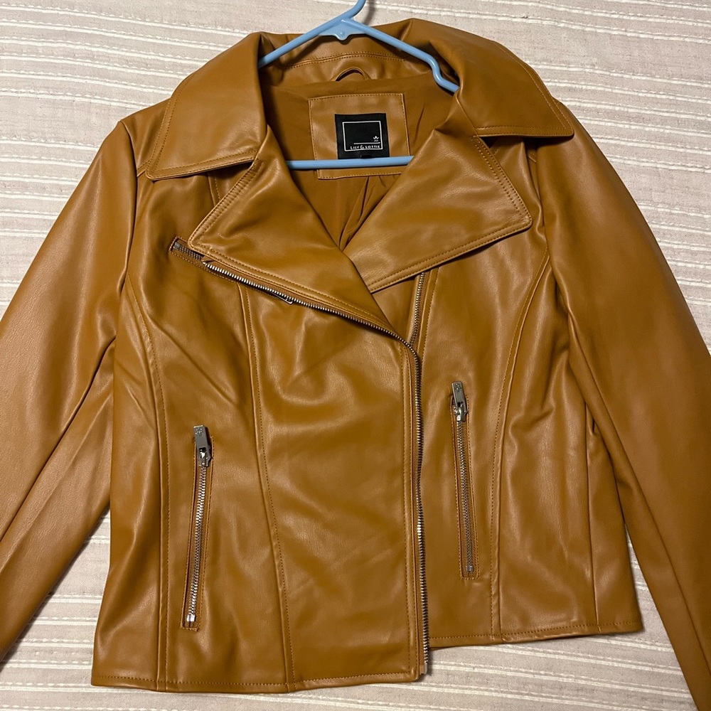 Camel Moto Jacket